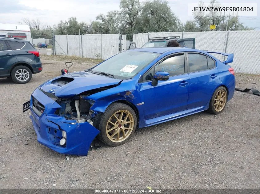 2015 Subaru Wrx Sti Launch Edition VIN: JF1VA2W69F9804804 Lot: 40047377