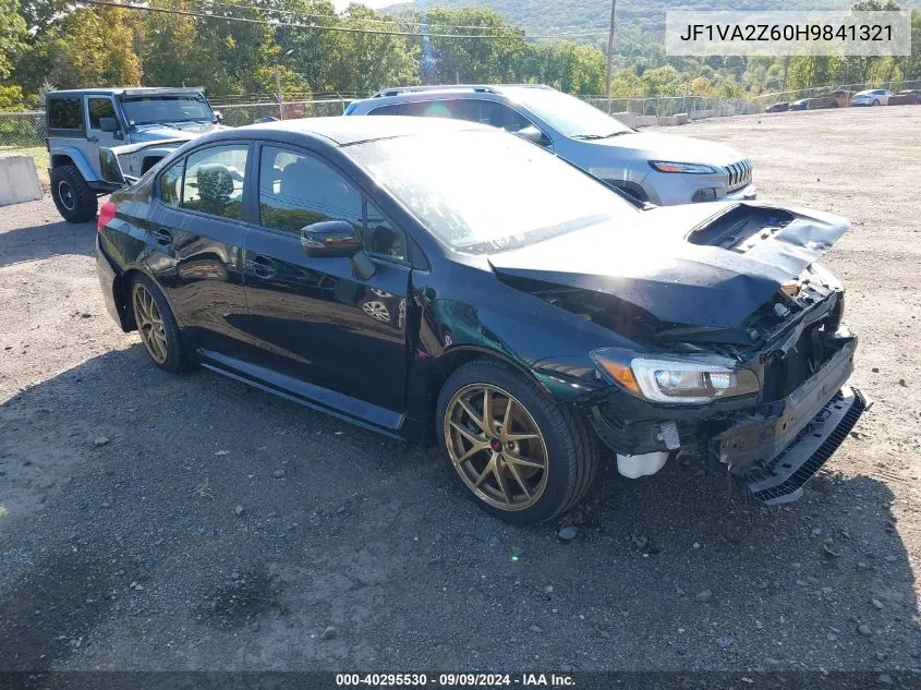 2017 Subaru Wrx Sti Limited VIN: JF1VA2Z60H9841321 Lot: 40295530