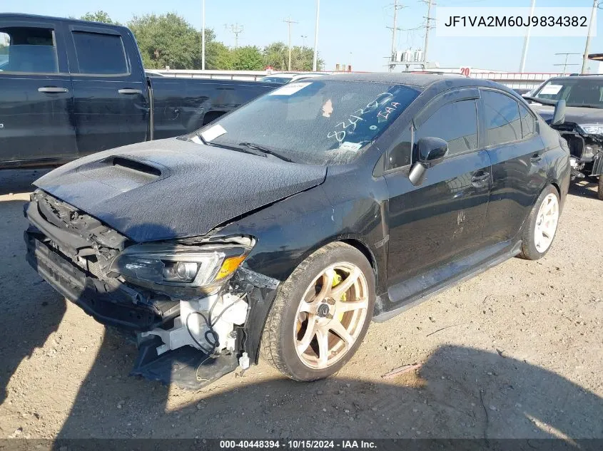 2018 Subaru Wrx Sti VIN: JF1VA2M60J9834382 Lot: 40448394