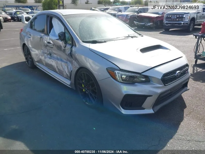 2018 Subaru Wrx Sti VIN: JF1VA2N62J9824693 Lot: 40788235