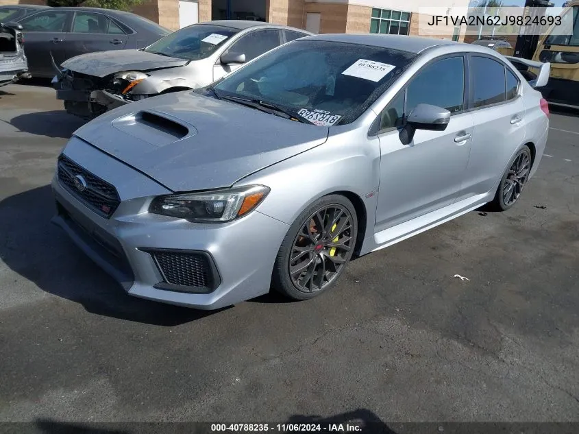 2018 Subaru Wrx Sti VIN: JF1VA2N62J9824693 Lot: 40788235