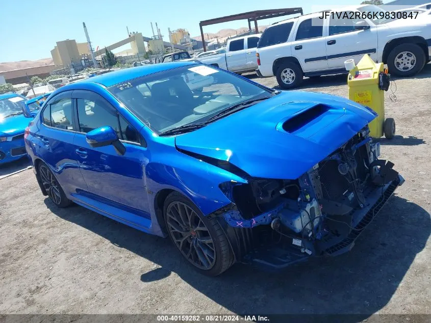 JF1VA2R66K9830847 2019 Subaru Wrx Sti