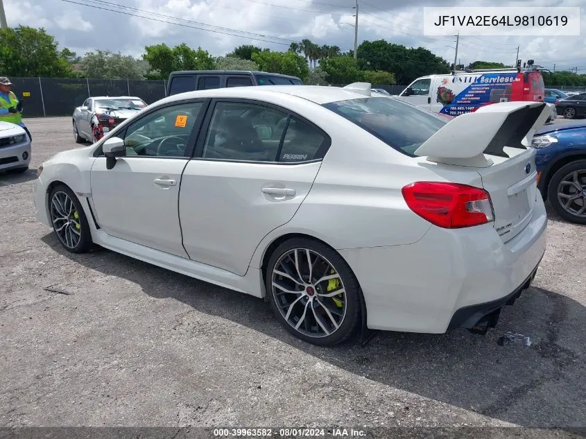 JF1VA2E64L9810619 2020 Subaru Wrx Sti