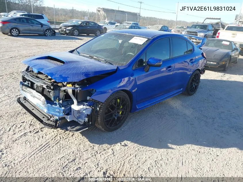 2020 Subaru Wrx Sti VIN: JF1VA2E61L9831024 Lot: 40679662