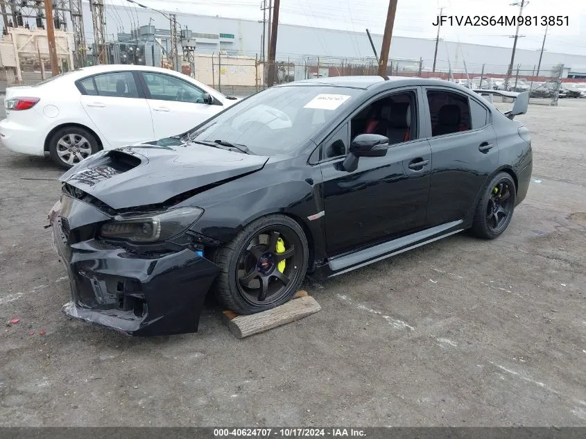 2021 Subaru Wrx Sti VIN: JF1VA2S64M9813851 Lot: 40624707