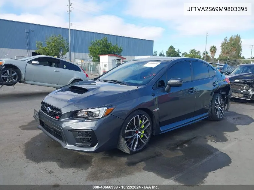 2021 Subaru Wrx Sti VIN: JF1VA2S69M9803395 Lot: 40666999