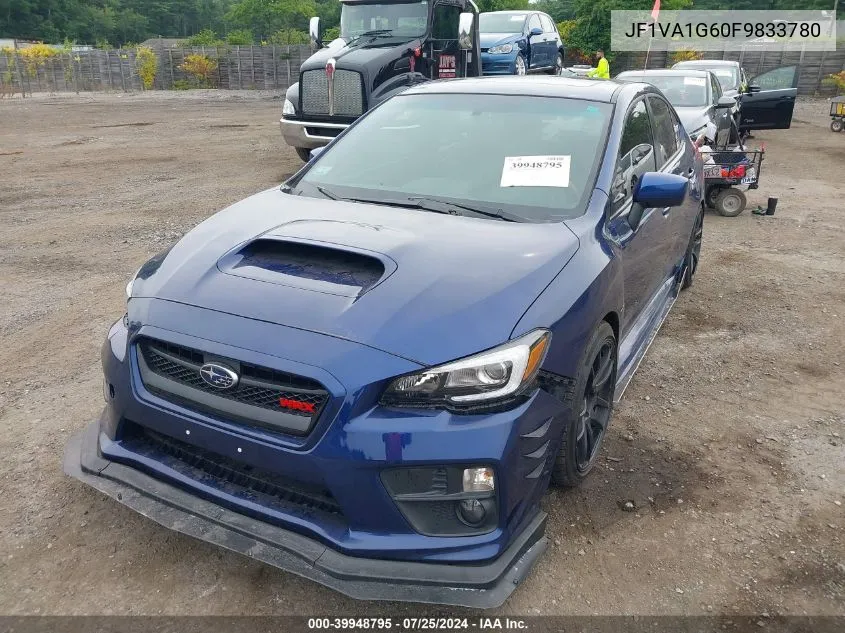 JF1VA1G60F9833780 2015 Subaru Wrx Limited