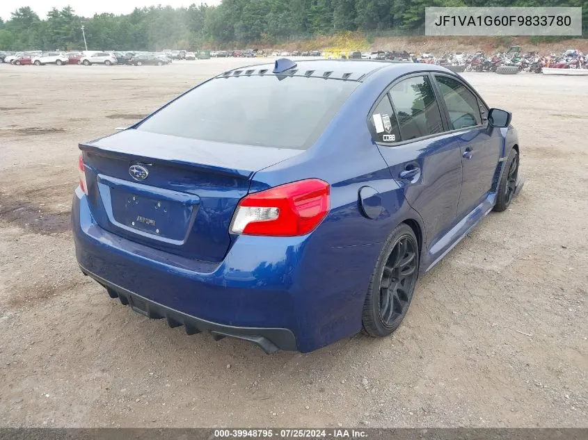 JF1VA1G60F9833780 2015 Subaru Wrx Limited