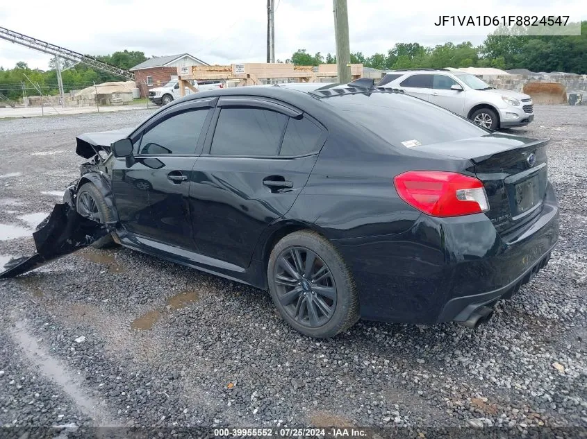 2015 Subaru Wrx Premium VIN: JF1VA1D61F8824547 Lot: 39955552