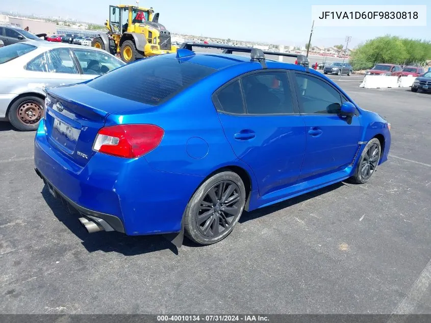 JF1VA1D60F9830818 2015 Subaru Wrx Premium