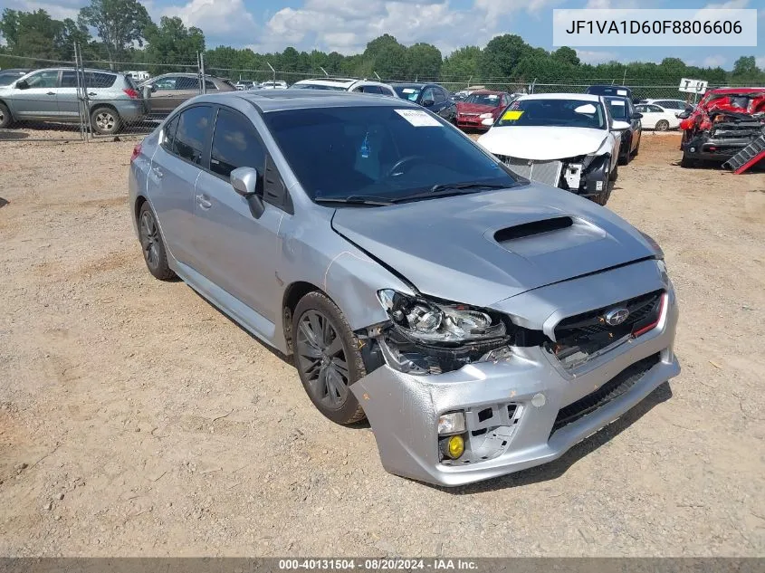 JF1VA1D60F8806606 2015 Subaru Wrx Premium