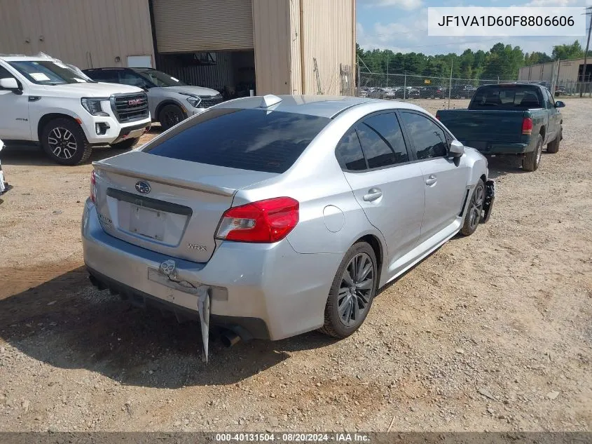 JF1VA1D60F8806606 2015 Subaru Wrx Premium