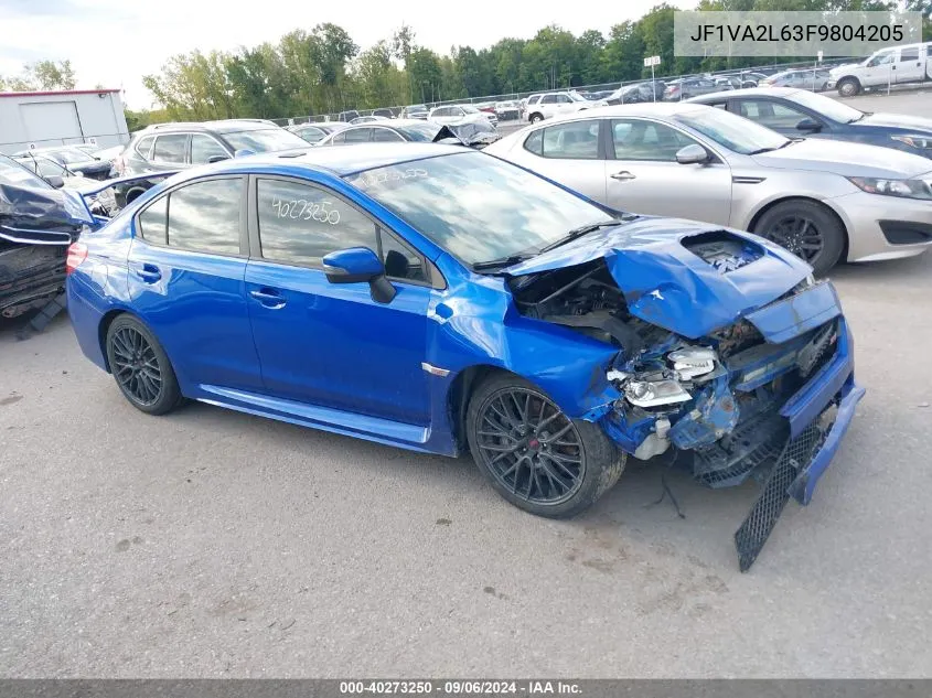 JF1VA2L63F9804205 2015 Subaru Wrx Sti