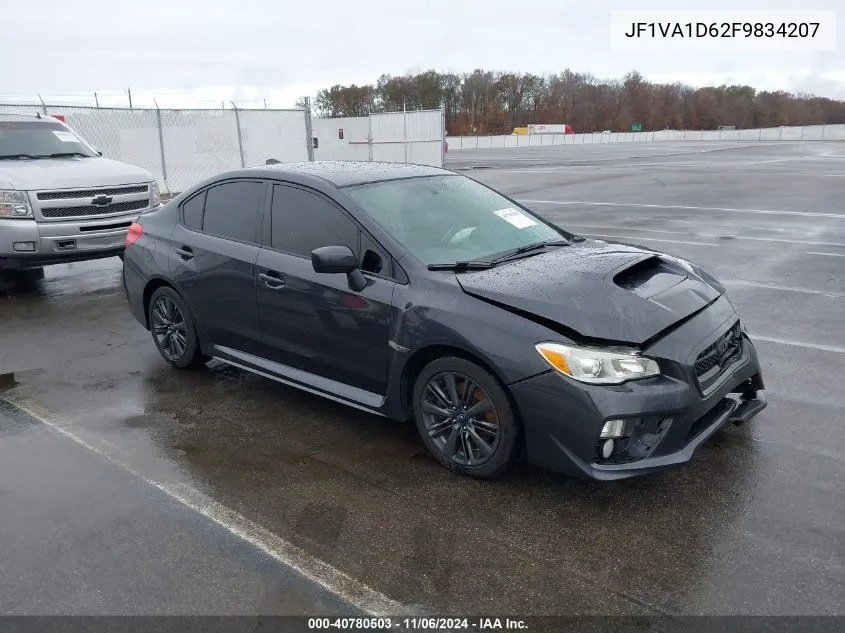 2015 Subaru Wrx Premium VIN: JF1VA1D62F9834207 Lot: 40780503