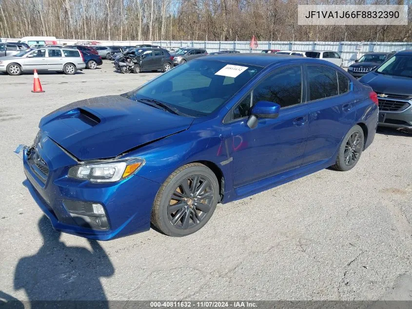 2015 Subaru Wrx Limited VIN: JF1VA1J66F8832390 Lot: 40811632