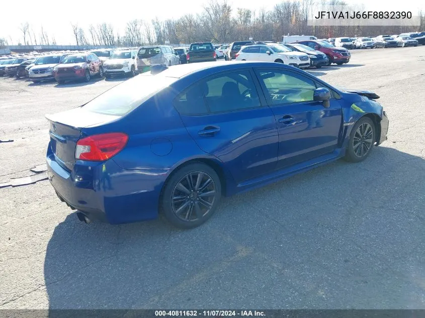 2015 Subaru Wrx Limited VIN: JF1VA1J66F8832390 Lot: 40811632