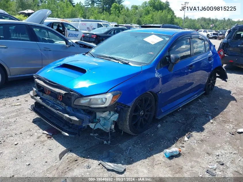 JF1VA1J60G9815225 2016 Subaru Wrx Limited