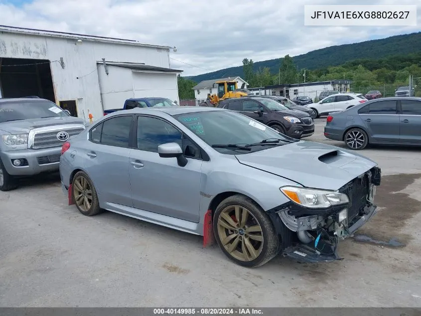 JF1VA1E6XG8802627 2016 Subaru Wrx Premium