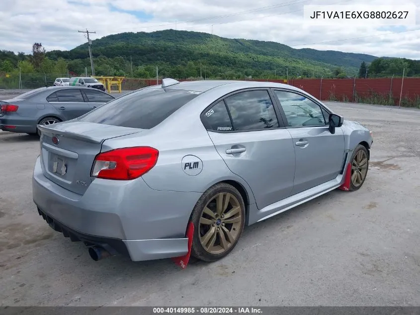 JF1VA1E6XG8802627 2016 Subaru Wrx Premium