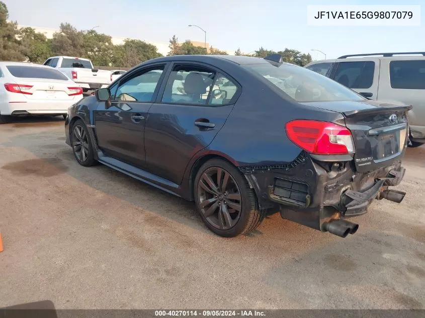 JF1VA1E65G9807079 2016 Subaru Wrx Premium