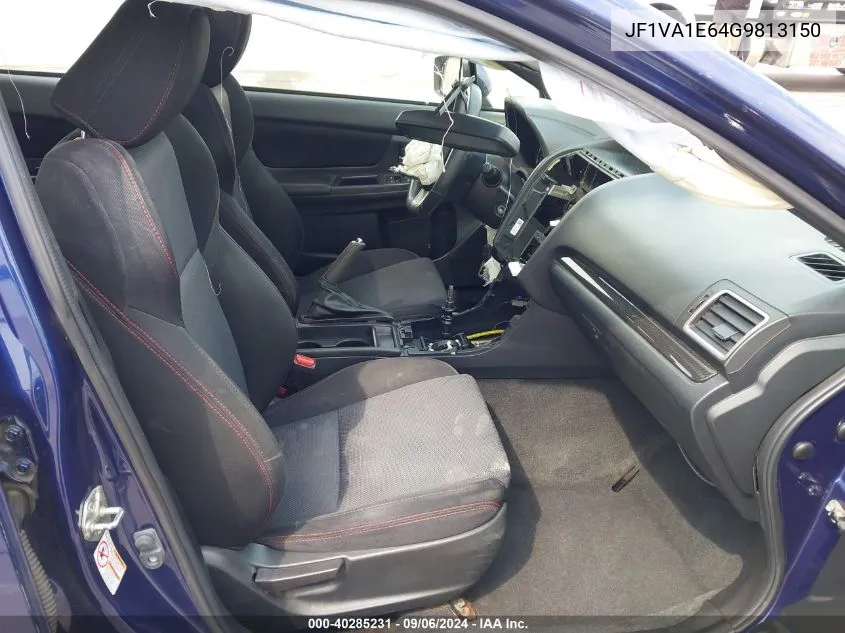 JF1VA1E64G9813150 2016 Subaru Wrx Premium