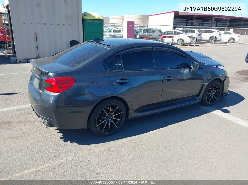 JF1VA1B60G9802294 2016 Subaru Wrx