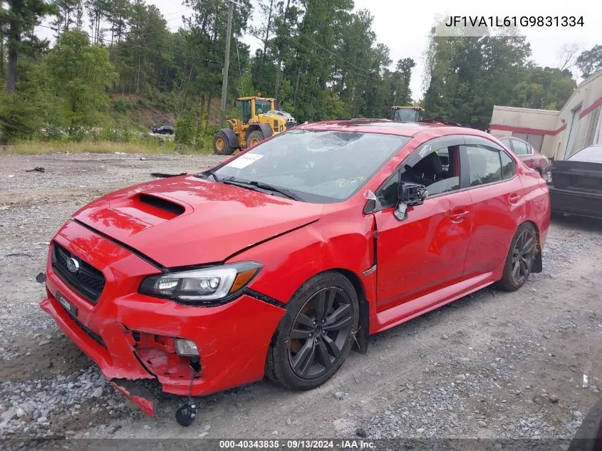 JF1VA1L61G9831334 2016 Subaru Wrx Limited