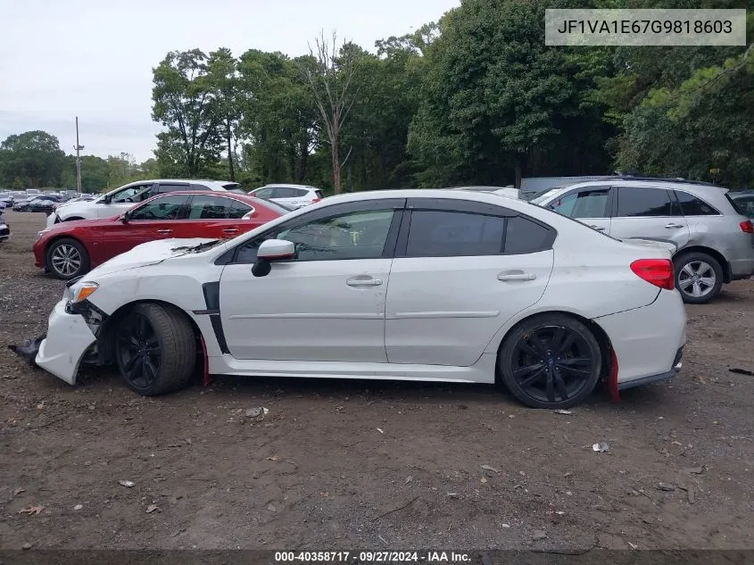 JF1VA1E67G9818603 2016 Subaru Wrx Premium