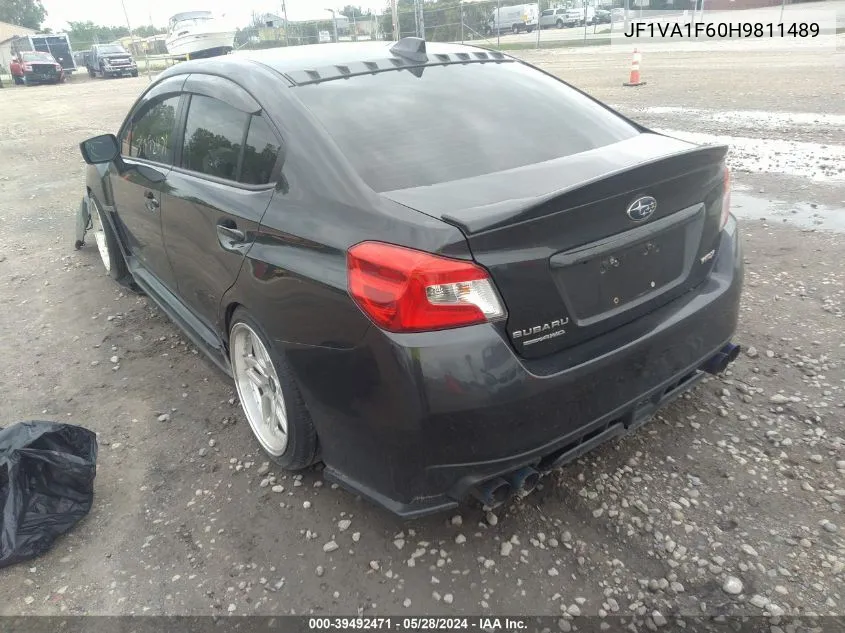 JF1VA1F60H9811489 2017 Subaru Wrx Premium