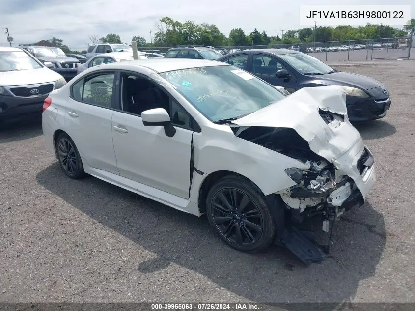 JF1VA1B63H9800122 2017 Subaru Wrx