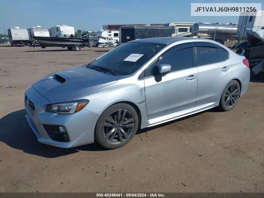 2017 Subaru Wrx Limited VIN: JF1VA1J60H9811256 Lot: 40245441