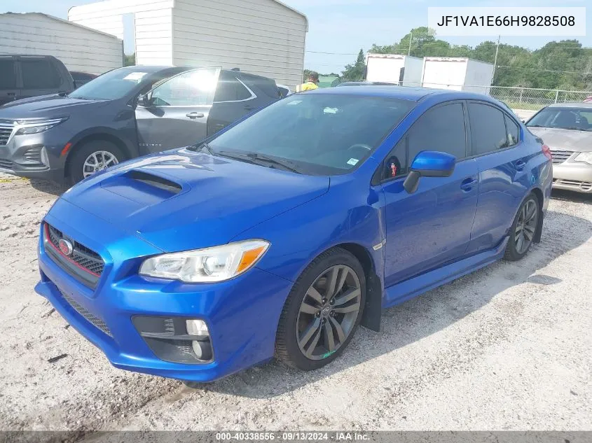 2017 Subaru Wrx Premium VIN: JF1VA1E66H9828508 Lot: 40338556