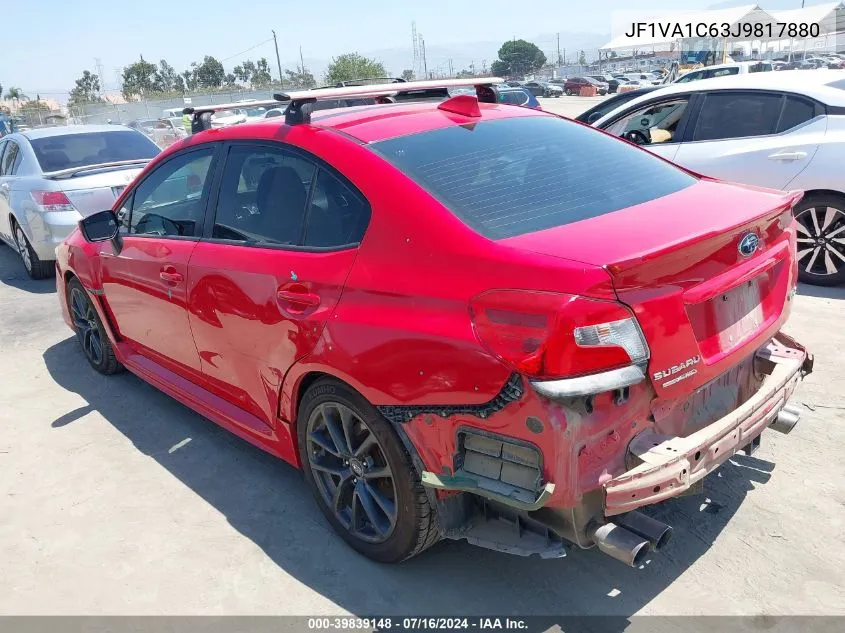 JF1VA1C63J9817880 2018 Subaru Wrx Premium