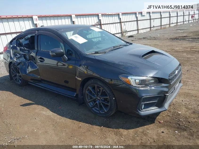 JF1VA1H65J9814374 2018 Subaru Wrx Limited