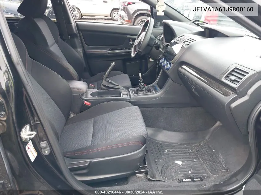 JF1VA1A61J9800160 2018 Subaru Wrx