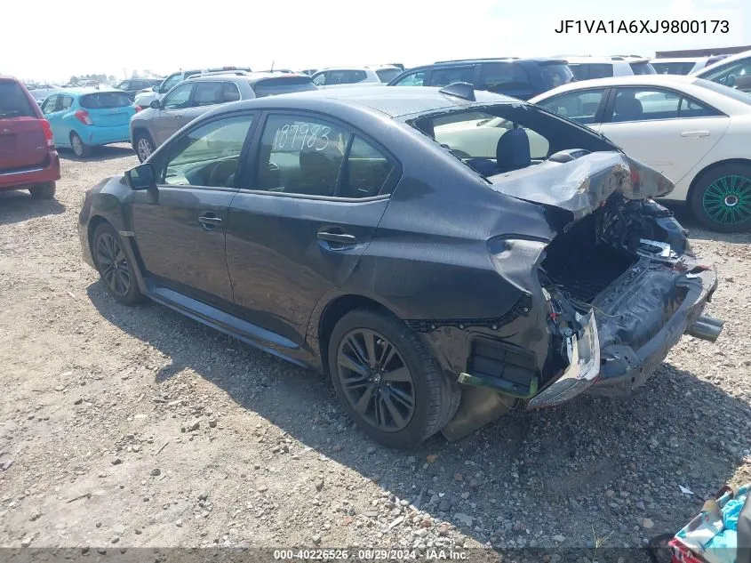 JF1VA1A6XJ9800173 2018 Subaru Wrx