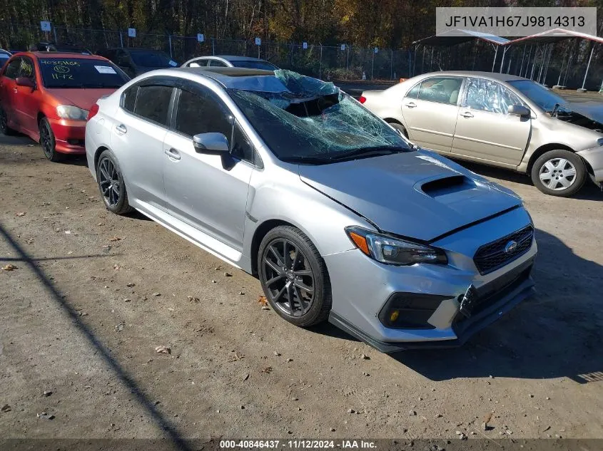 2018 Subaru Wrx Limited VIN: JF1VA1H67J9814313 Lot: 40846437