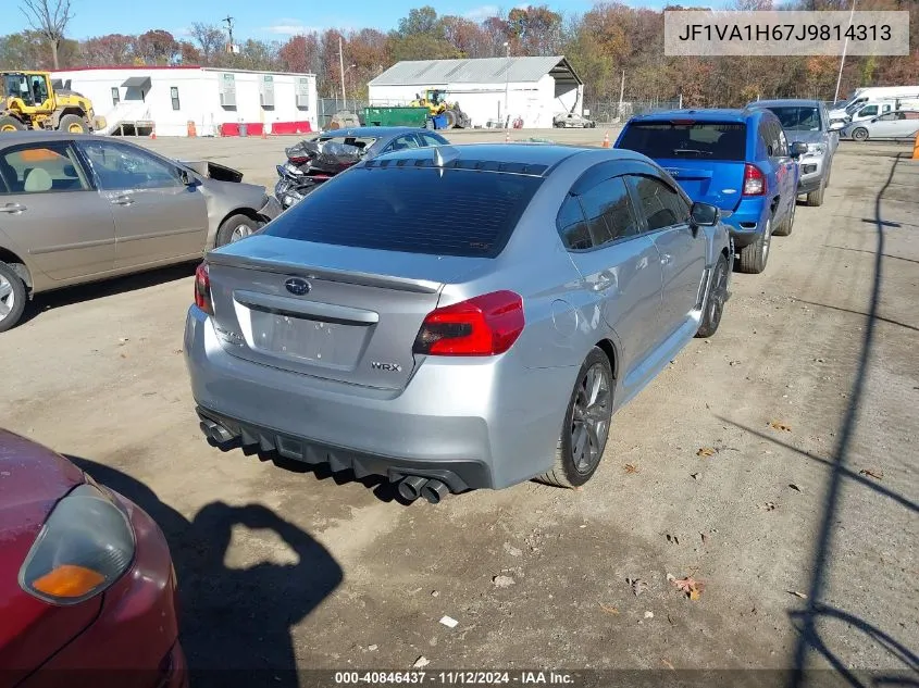 2018 Subaru Wrx Limited VIN: JF1VA1H67J9814313 Lot: 40846437