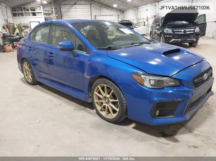 2018 Subaru Wrx Limited VIN: JF1VA1H69J9821036 Lot: 40879301