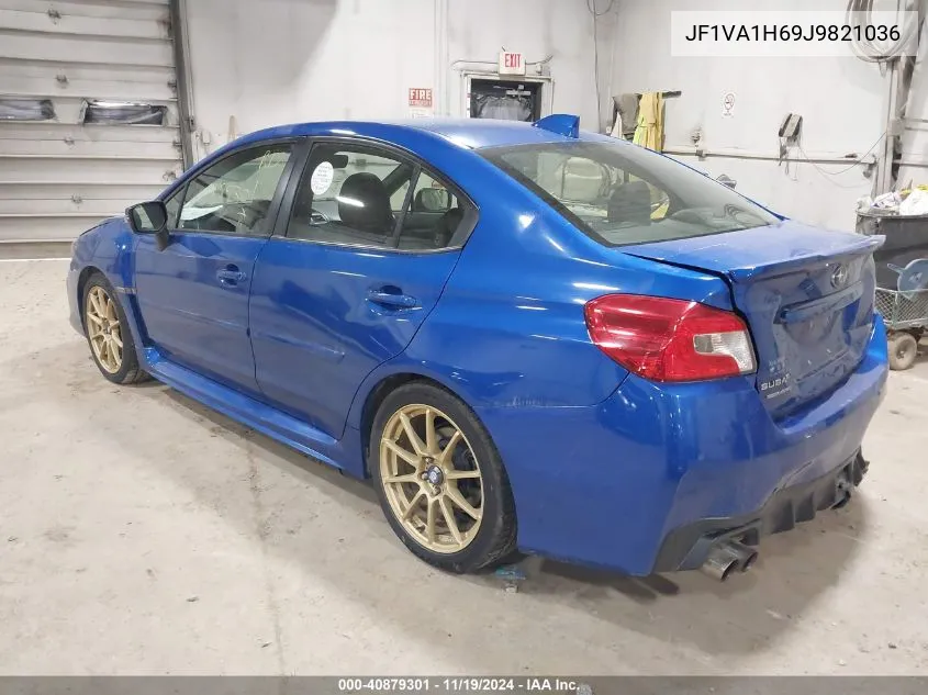 2018 Subaru Wrx Limited VIN: JF1VA1H69J9821036 Lot: 40879301