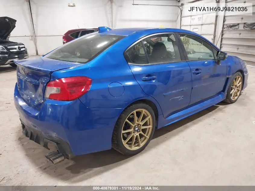 2018 Subaru Wrx Limited VIN: JF1VA1H69J9821036 Lot: 40879301