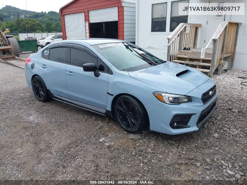 JF1VA1B63K9809717 2019 Subaru Wrx Premium