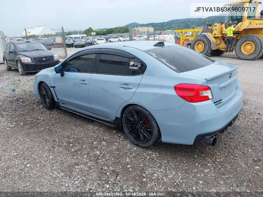 JF1VA1B63K9809717 2019 Subaru Wrx Premium