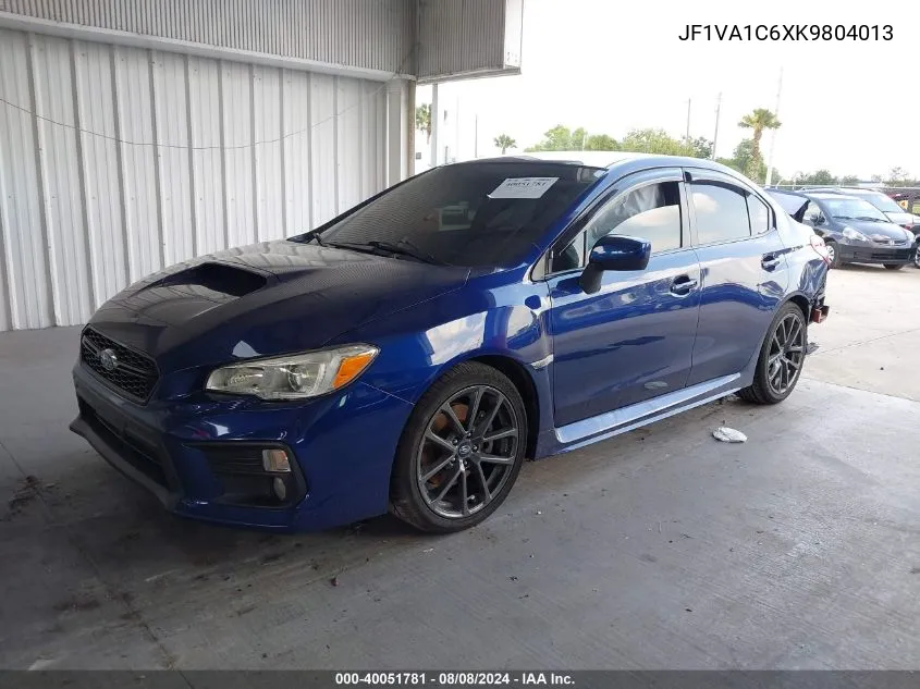 JF1VA1C6XK9804013 2019 Subaru Wrx Premium