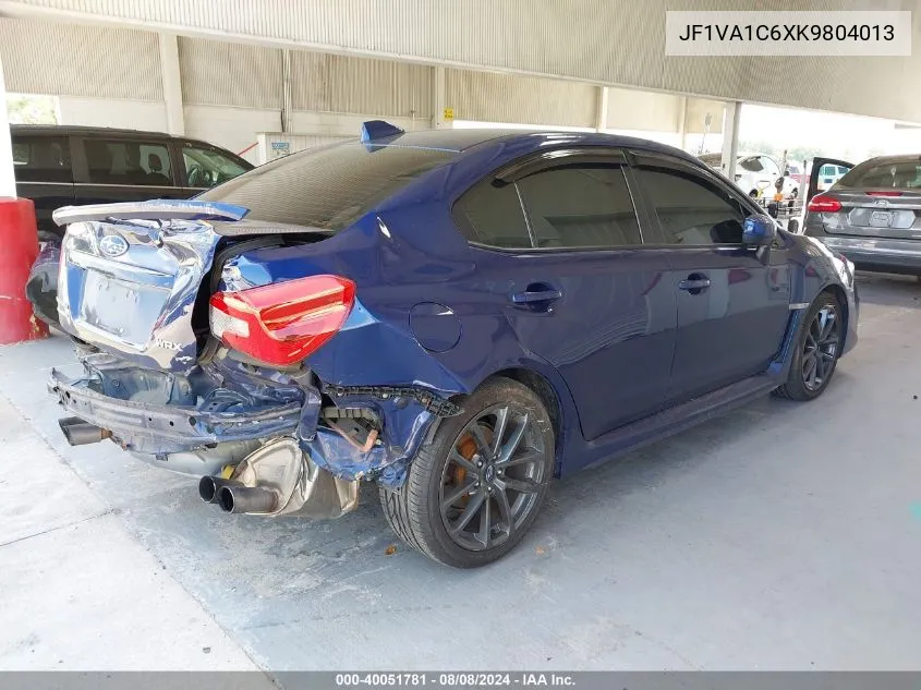 JF1VA1C6XK9804013 2019 Subaru Wrx Premium