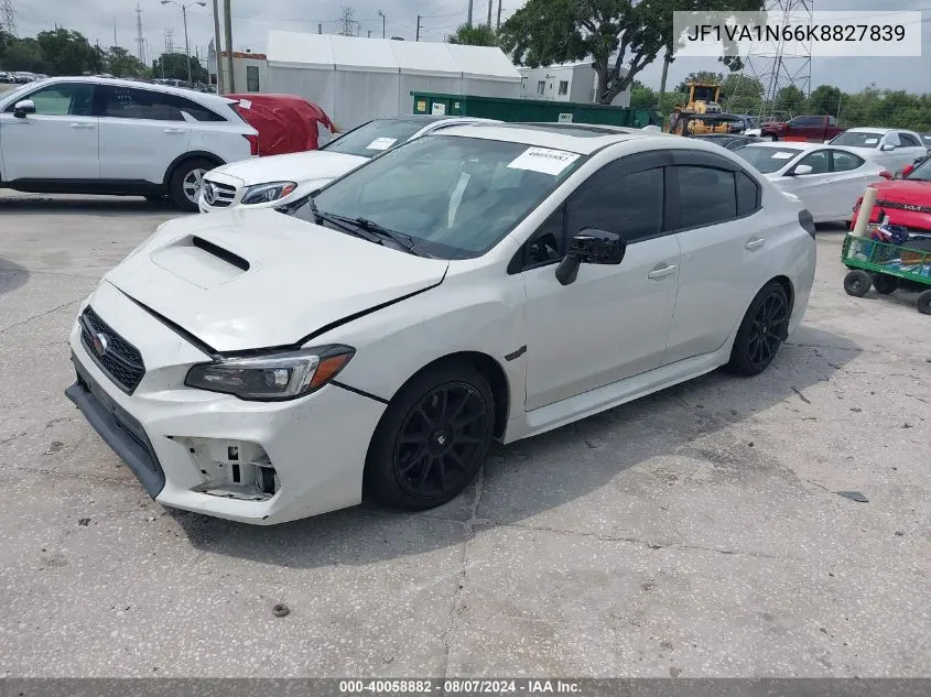 JF1VA1N66K8827839 2019 Subaru Wrx Limited