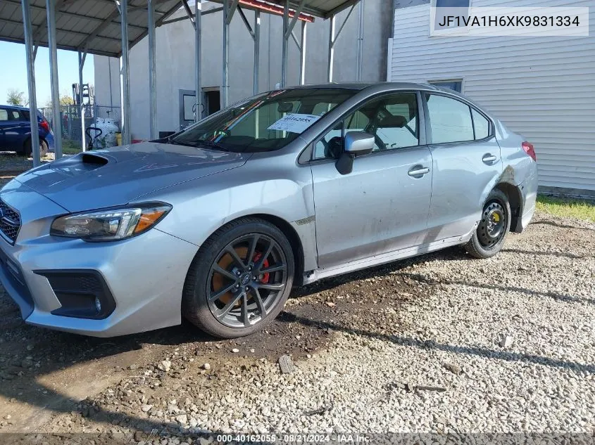 2019 Subaru Wrx Limited VIN: JF1VA1H6XK9831334 Lot: 40162055