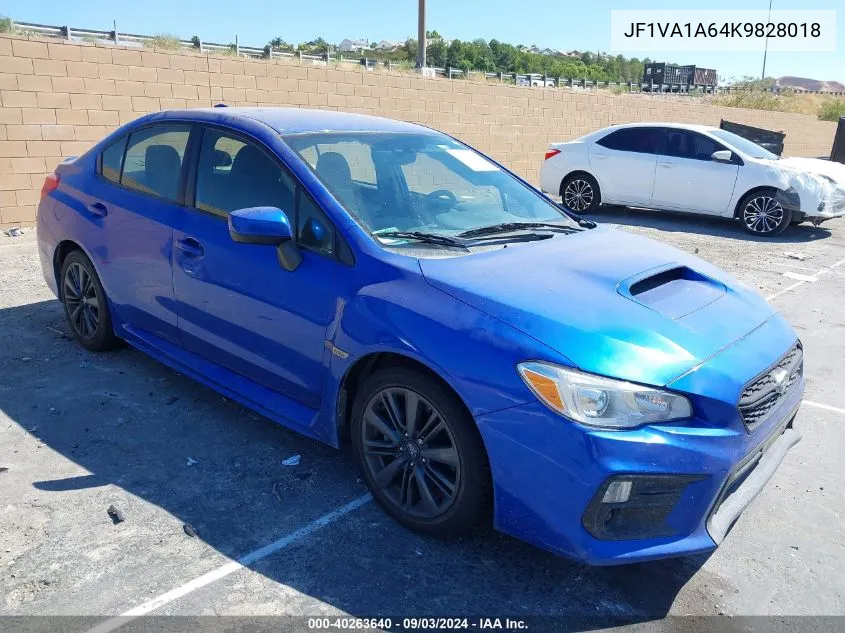 JF1VA1A64K9828018 2019 Subaru Wrx