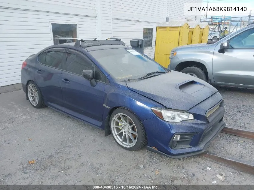 JF1VA1A68K9814140 2019 Subaru Wrx