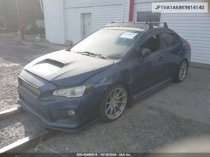 JF1VA1A68K9814140 2019 Subaru Wrx